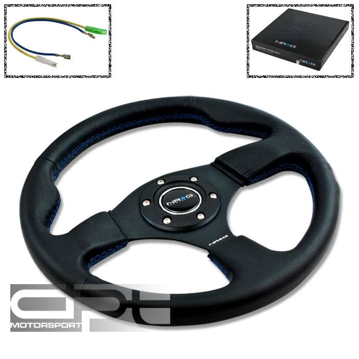 NRG 320mm 6-Hole Racing Steering Wheel for JDM Vehicles