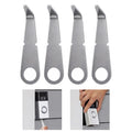 Set of 4 Stainless Steel Doorbell Key Tools for Ring Video Doorbell (Gen 1/Gen 2)