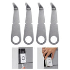 Set of 4 Stainless Steel Doorbell Key Tools for Ring Video Doorbell (Gen 1/Gen 2)