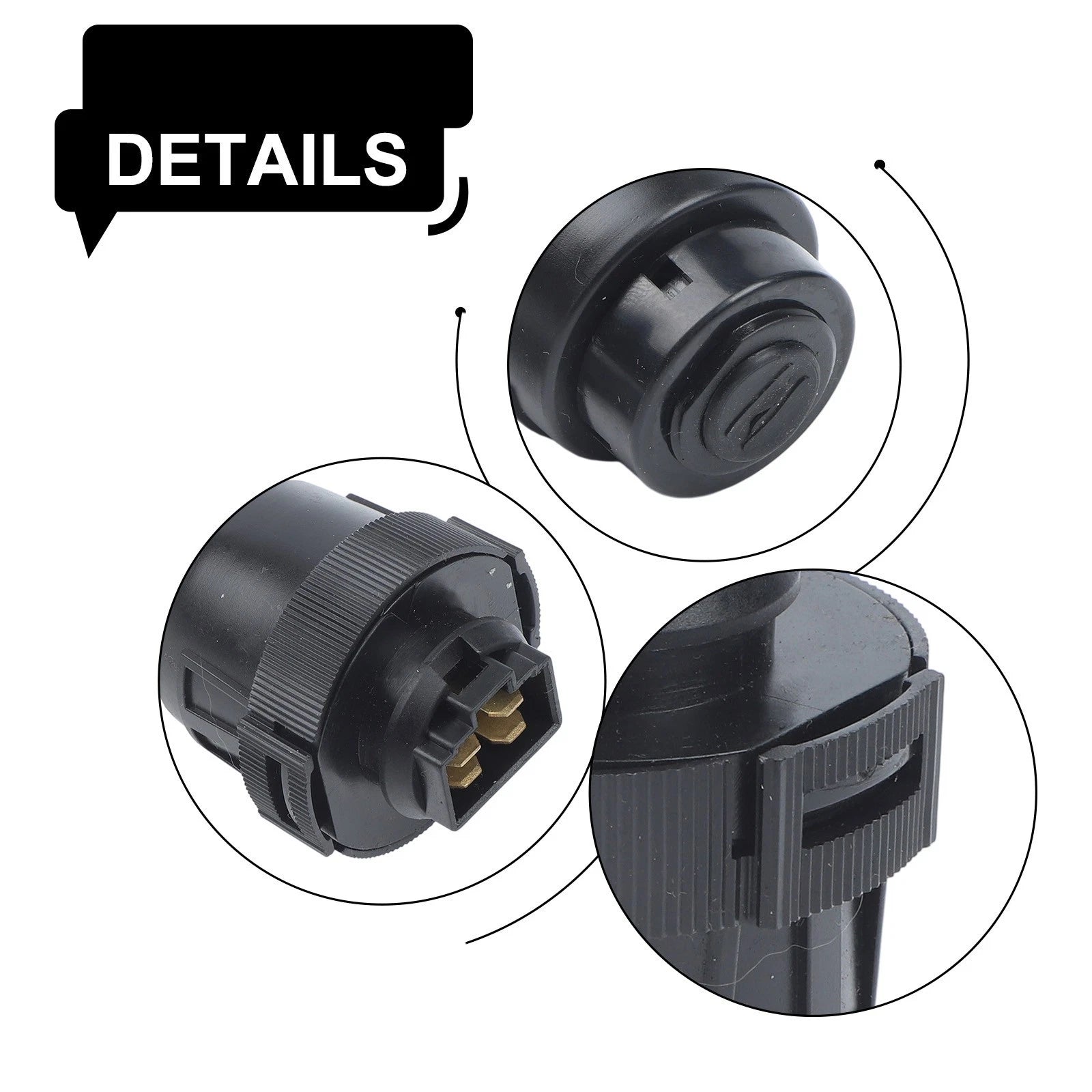 Ignition Switch K328162100 for ZG222 ZG227 ZG327 Series (Compatible)