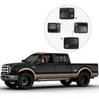 Set of 4 Exterior Door Handles for Ford F-250 F-350 Super Duty (1999–2016) 79306