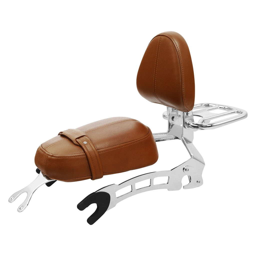 Passenger Seat & Sissy Bar Backrest Footpegs Bracket for Indian Scout (2015–2024)