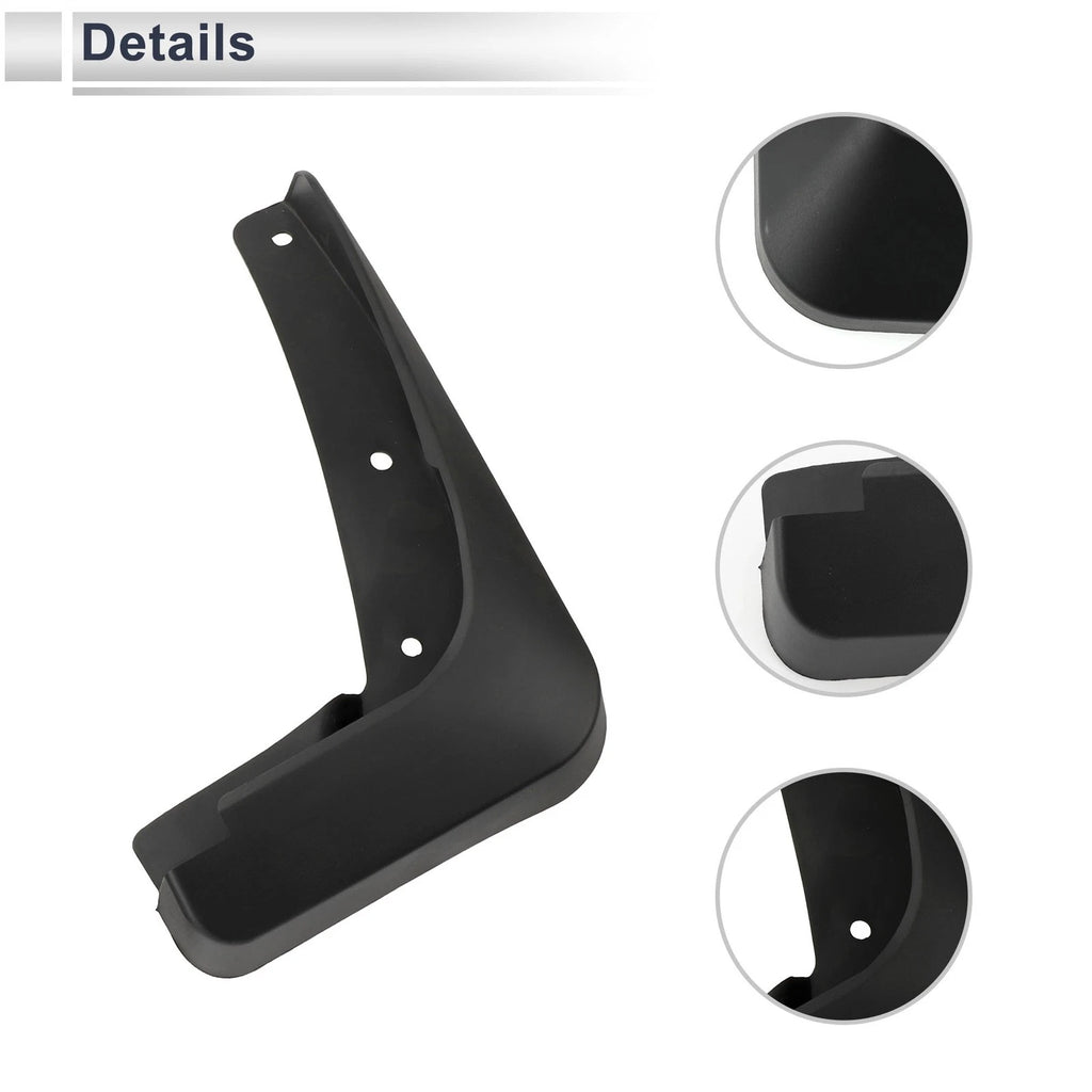 Set of 2 Mud Flaps Splash Guards for Audi A3 Hatchback (2016–2019)