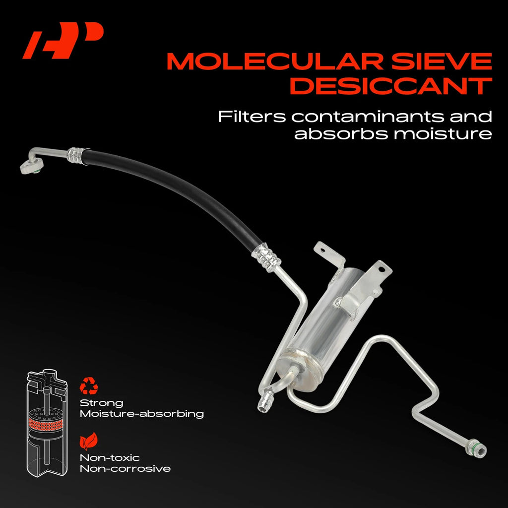 A/C Receiver Drier with O-Ring for Jeep Grand Cherokee (2002-2004)
