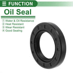 Set of 5 Oil Seal Rotary Shaft Seal NBR Rubber 32x52x8mm