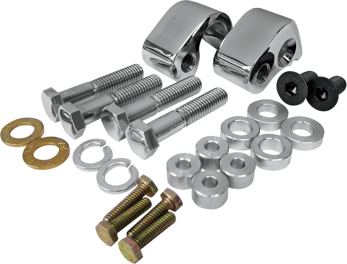 Lowering Kit for Harley FL (2002–2016) - Lowers 1" - Chrome - LA-7590-00
