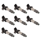 Set of 8 Ignition Coils for Buick Lucerne, Cadillac DTS, XLR, STS (2006)