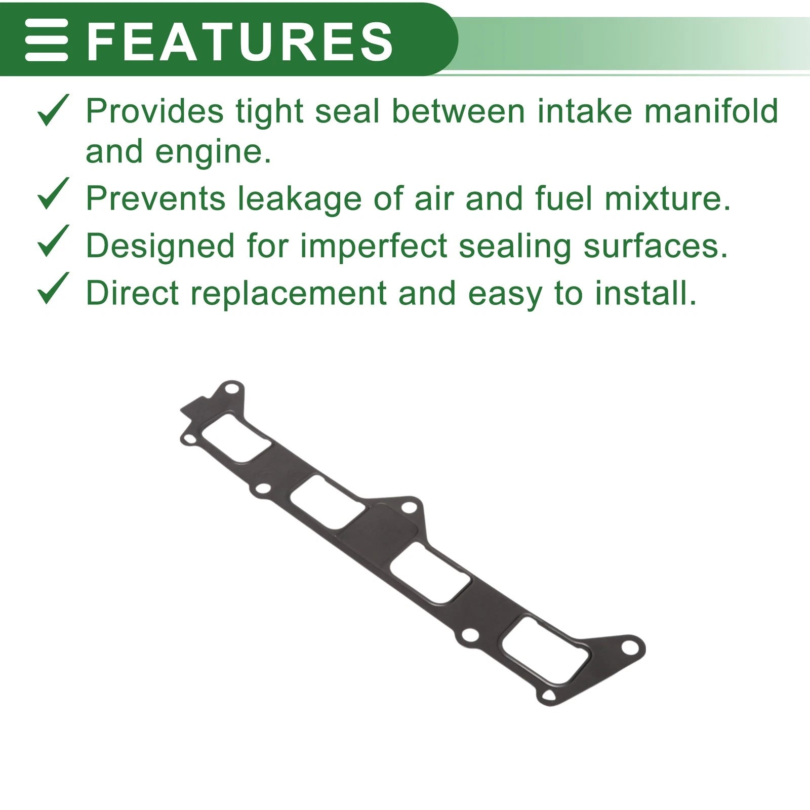 Engine Intake Manifold Gasket for Volkswagen Polo (2006–2009) No. 03C129717C