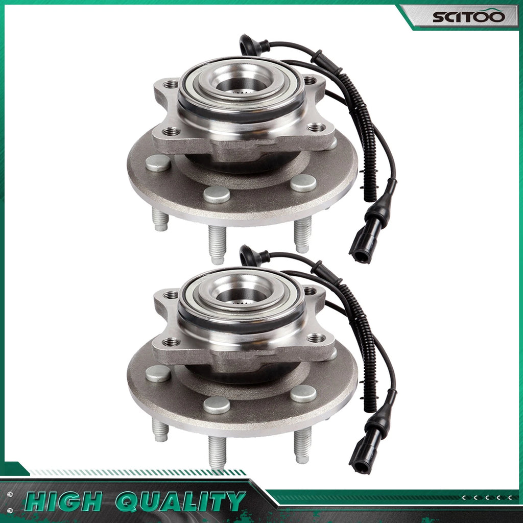 Set of 2 Rear Wheel Bearings Hub for Ford Expedition (2007–2012)