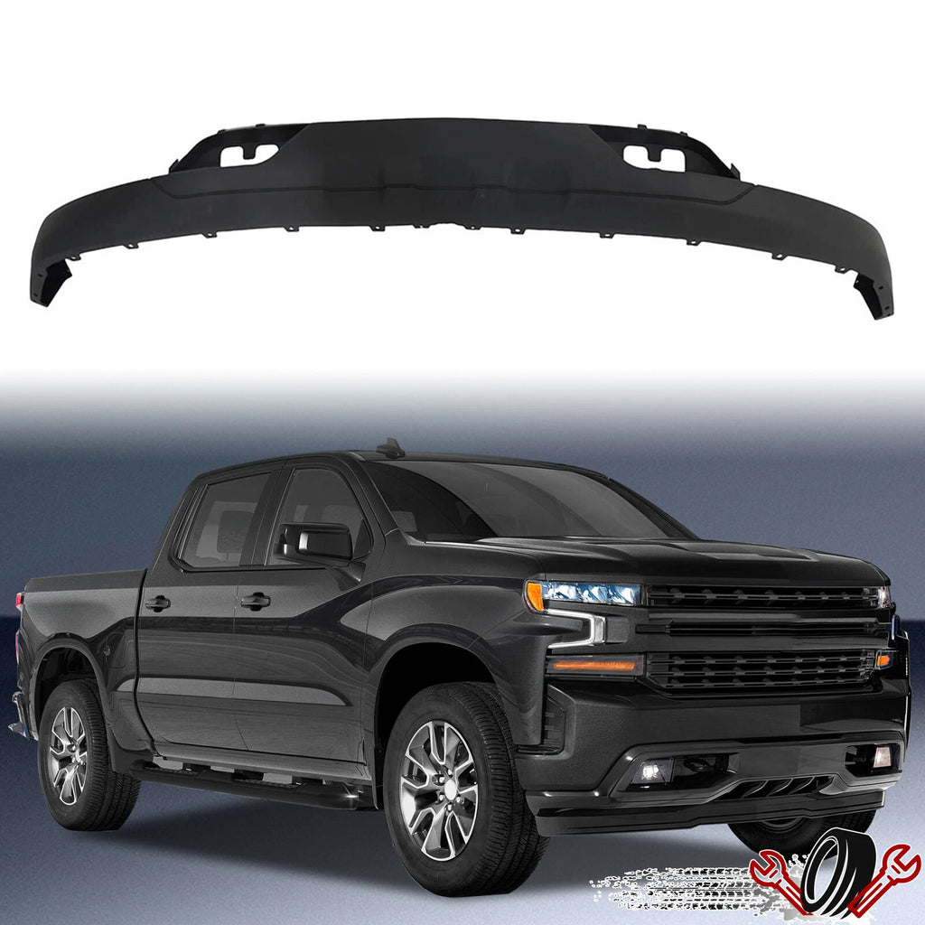 Front Bumper Valance for Silverado 1500 (2016–2019) with Tow Hooks