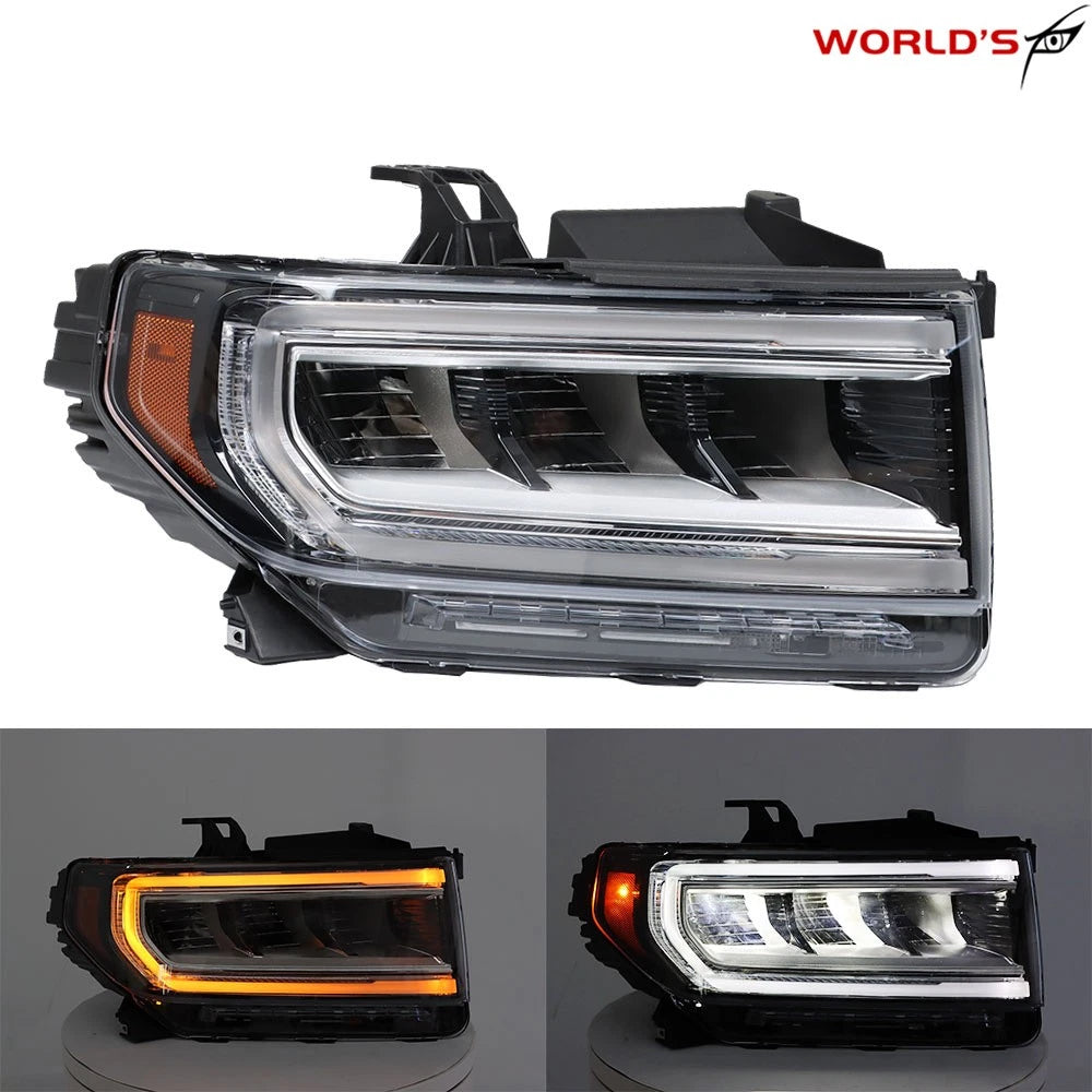 Full LED Headlight for GMC Acadia AT4 (2020–2023) Right Passenger Side