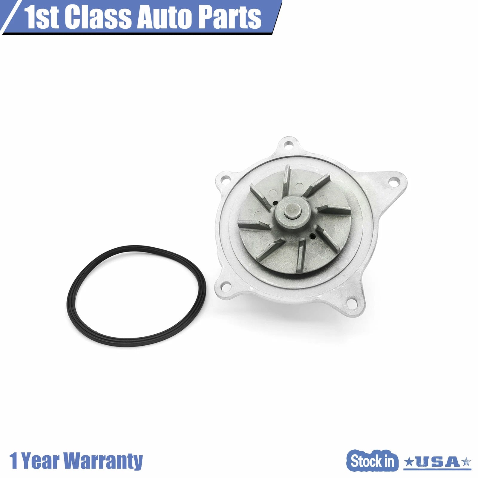 Water Pump & Gasket & Fan Clutch Set for BMW E36 E34 E39 E46 E53 (1992–2006)