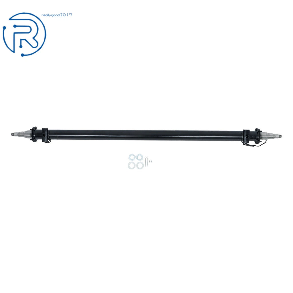 7k Trailer Axle for RV Utility (7000 lb Beam, 75"–95" HF, 58"–80" SC)