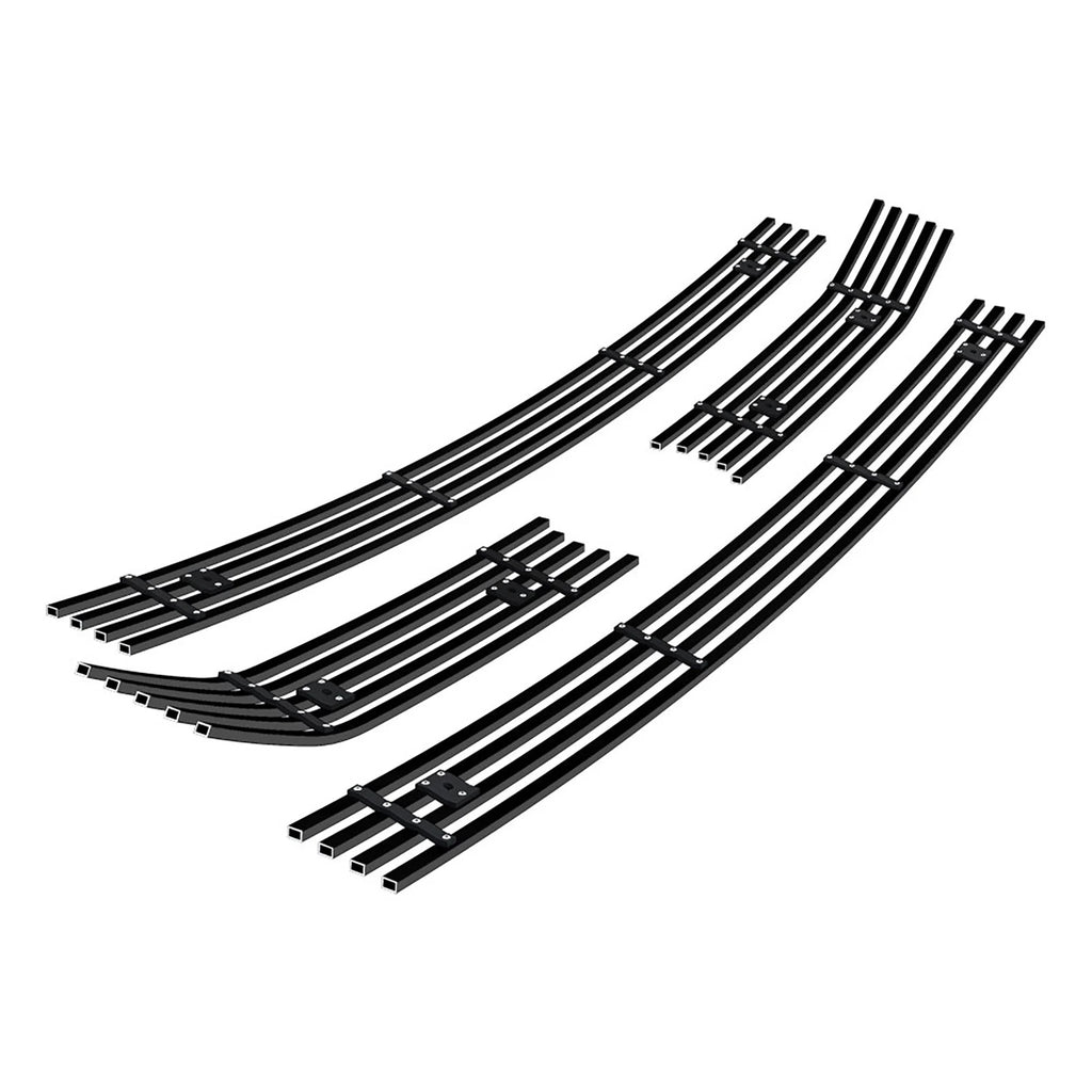 Stainless Black Billet Grille Insert for Ford F-150 (2013-2014)
