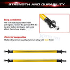 Gold Drift Style Bumper Splitter Diffuser Rod for GMC Acadia & Yukon (2017-2025)
