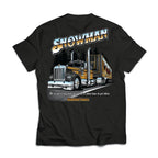 Snowman Graphic T-Shirt, Hoodie, Hat for Big Rig Trucks (18 Wheeler)