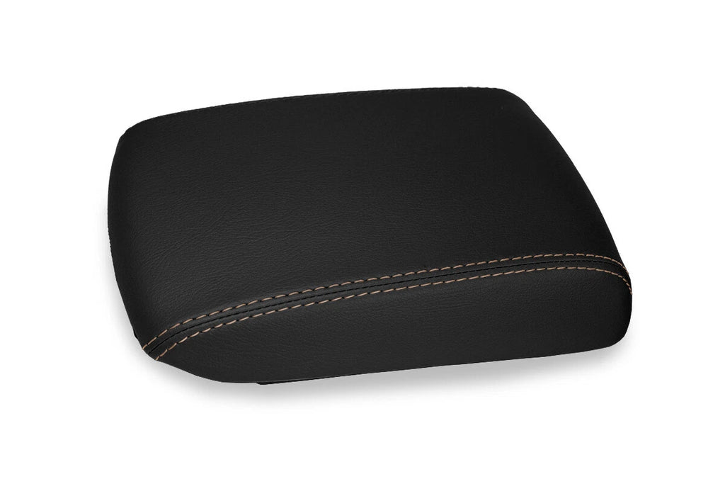 Armrest Cover for Mazda 3 (2003–2008) Leather Beige Stitch