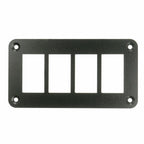 4-Gang Rocker Switch Panel Holder for Boat Marine (Aluminum Alloy)