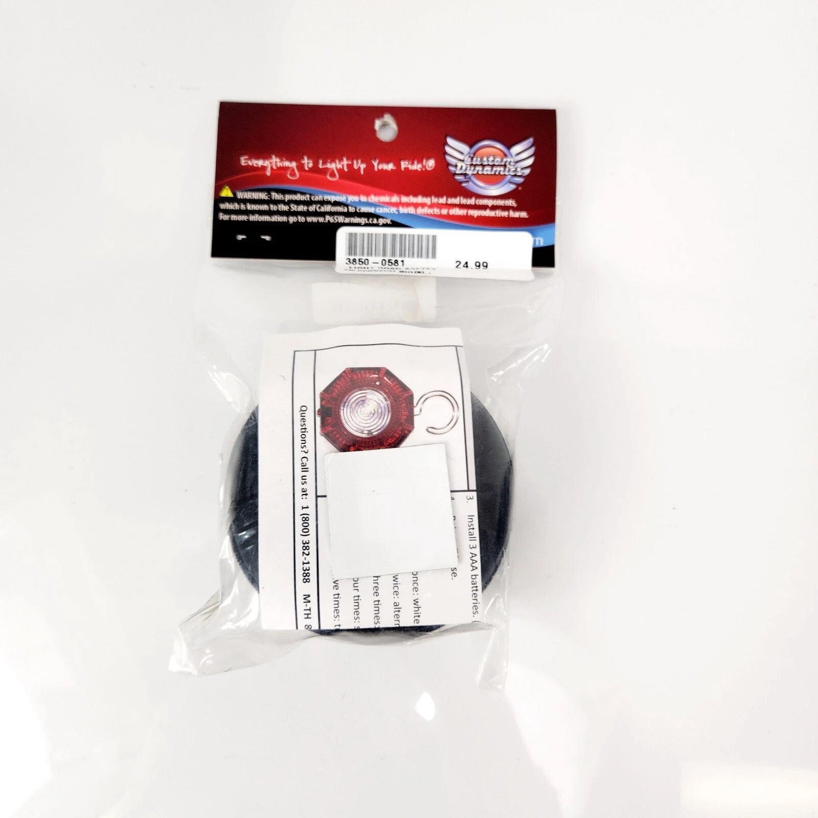 LED Road Flare Safety Light for Motorcycle (CD-LIGHT-1, 3850-0581)