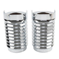 CNC Upper Fork Boot Slider Cover Chrome for Harley Street Glide FLHX FLHXS (2014–2023)