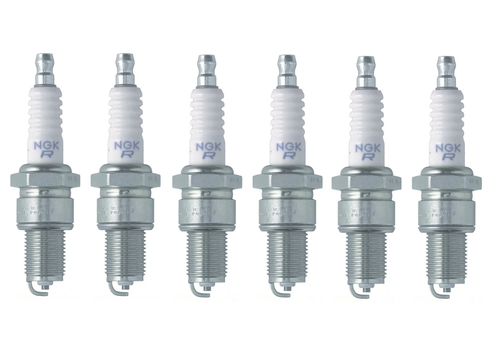 Set of 6 NGK Spark Plugs for BMW Nickel Gap 0.032