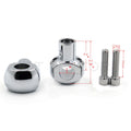 1" Chrome Handlebar Riser for Honda Suzuki Yamaha Kawasaki (Fit)