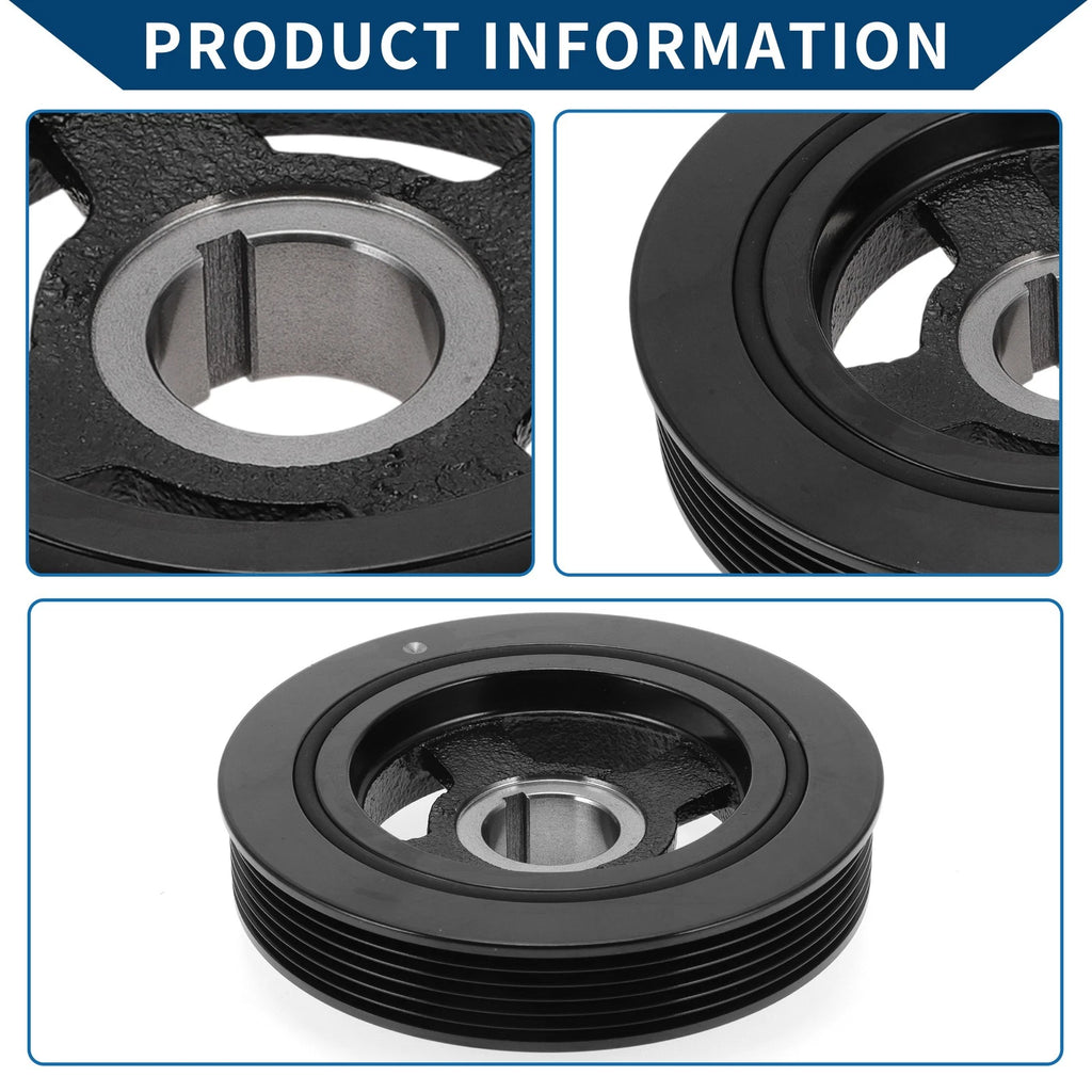 Engine Harmonic Balancer Crank Pulley for Kia Sorento (2011–2016) No. 231243C201