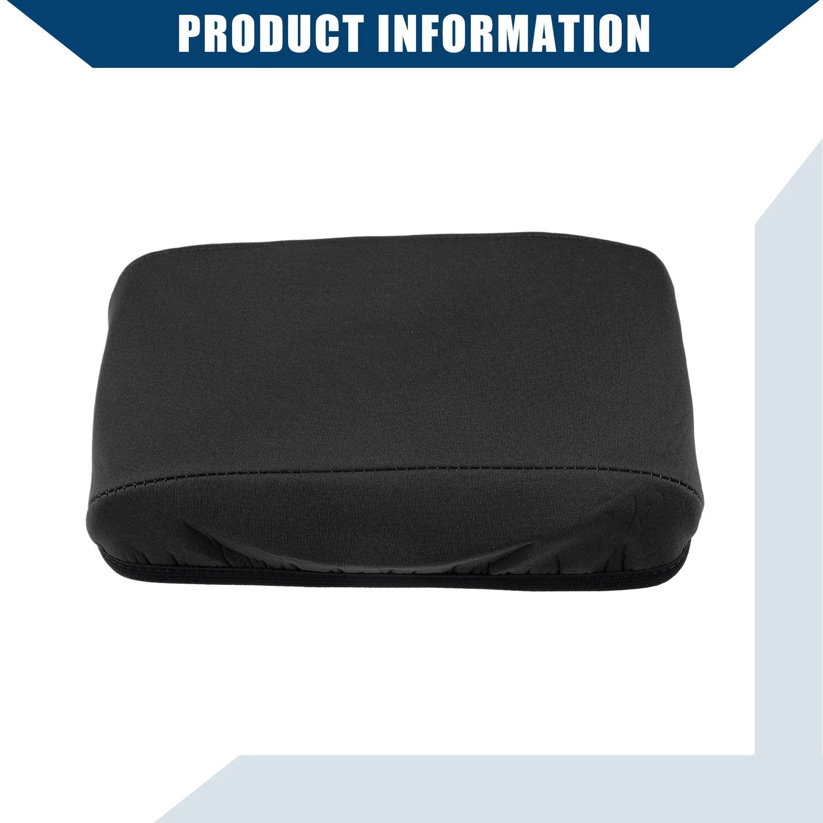 Center Console Armrest Cover for Ford Focus (2015–2018) Neoprene Black