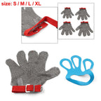 Cut Resistant Stainless Steel Work Gloves - Anti-Cut Metal Mesh