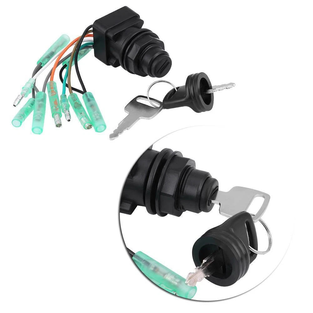 Ignition Key Switch for Suzuki Outboard Motor (37110-92E01)