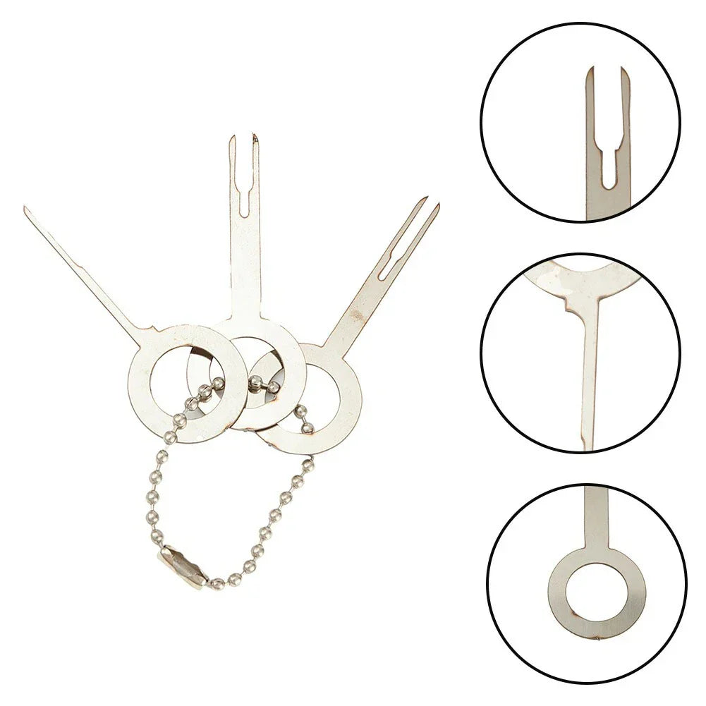 1set Terminal Key Pin Wiring Crimp Connector Puller Tool