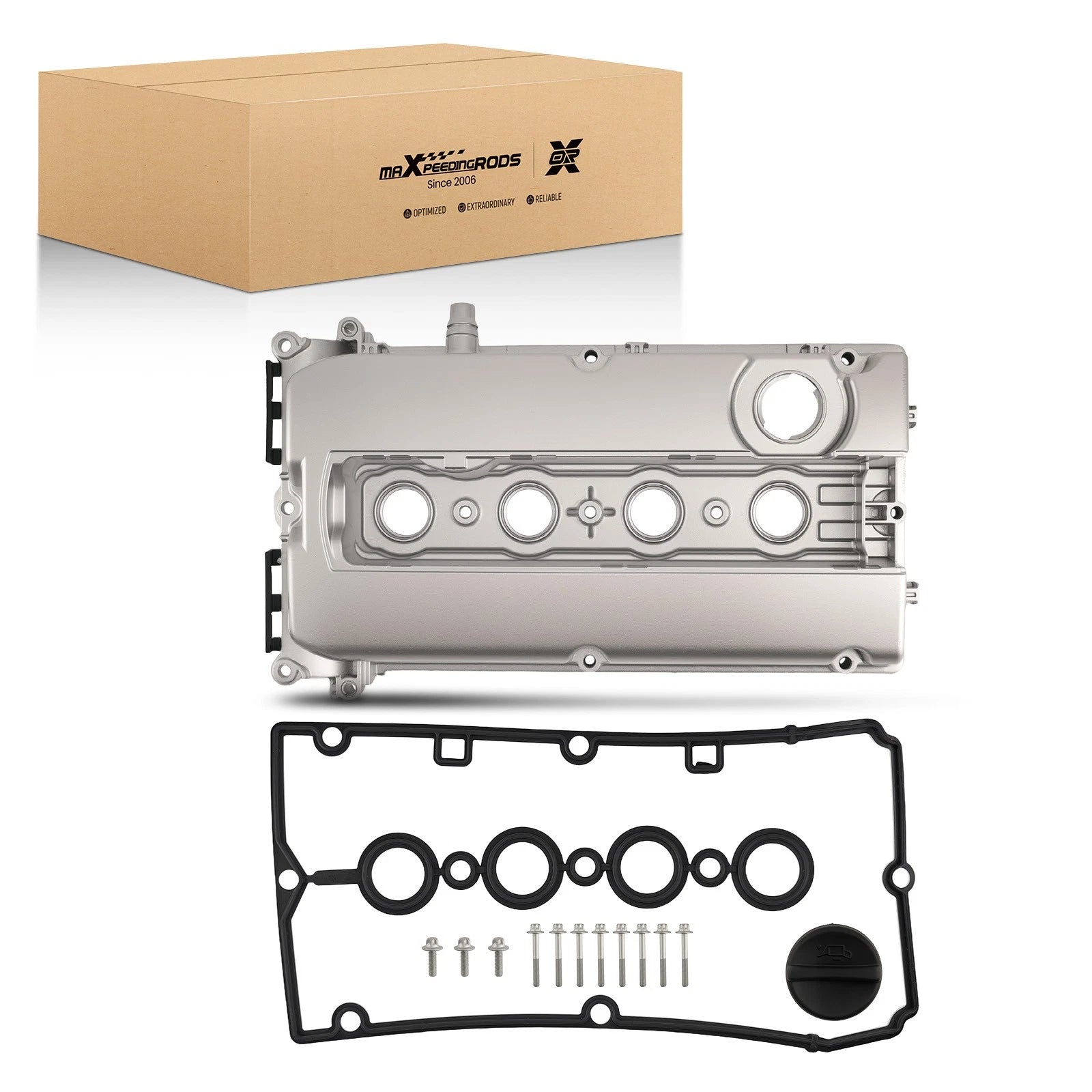 Valve Cover with Gasket for Chevrolet Cruze Sonic Aveo Trax 1.6L 1.8L (2008–2020)