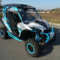 Full Windshield Windscreen with 4 Clamps for Can Am Maverick 1000R (2013–2018)