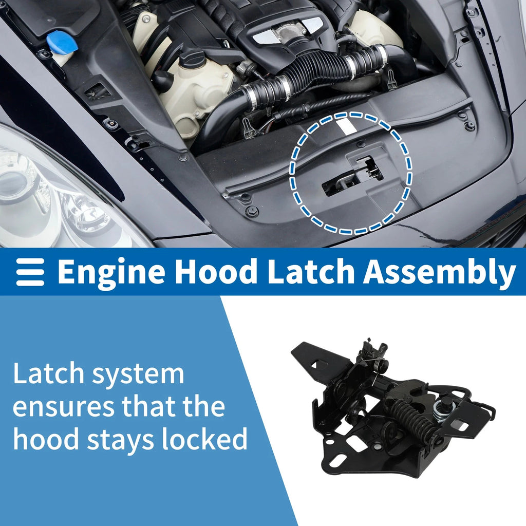 Hood Latch Assembly for Volkswagen Passat (2001–2005) No. 3B0823509AB