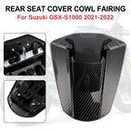 Rear Seat Cover Cowl Fairing for Suzuki GSXS 1000 GSX-S1000 (2021–2024) Carbon