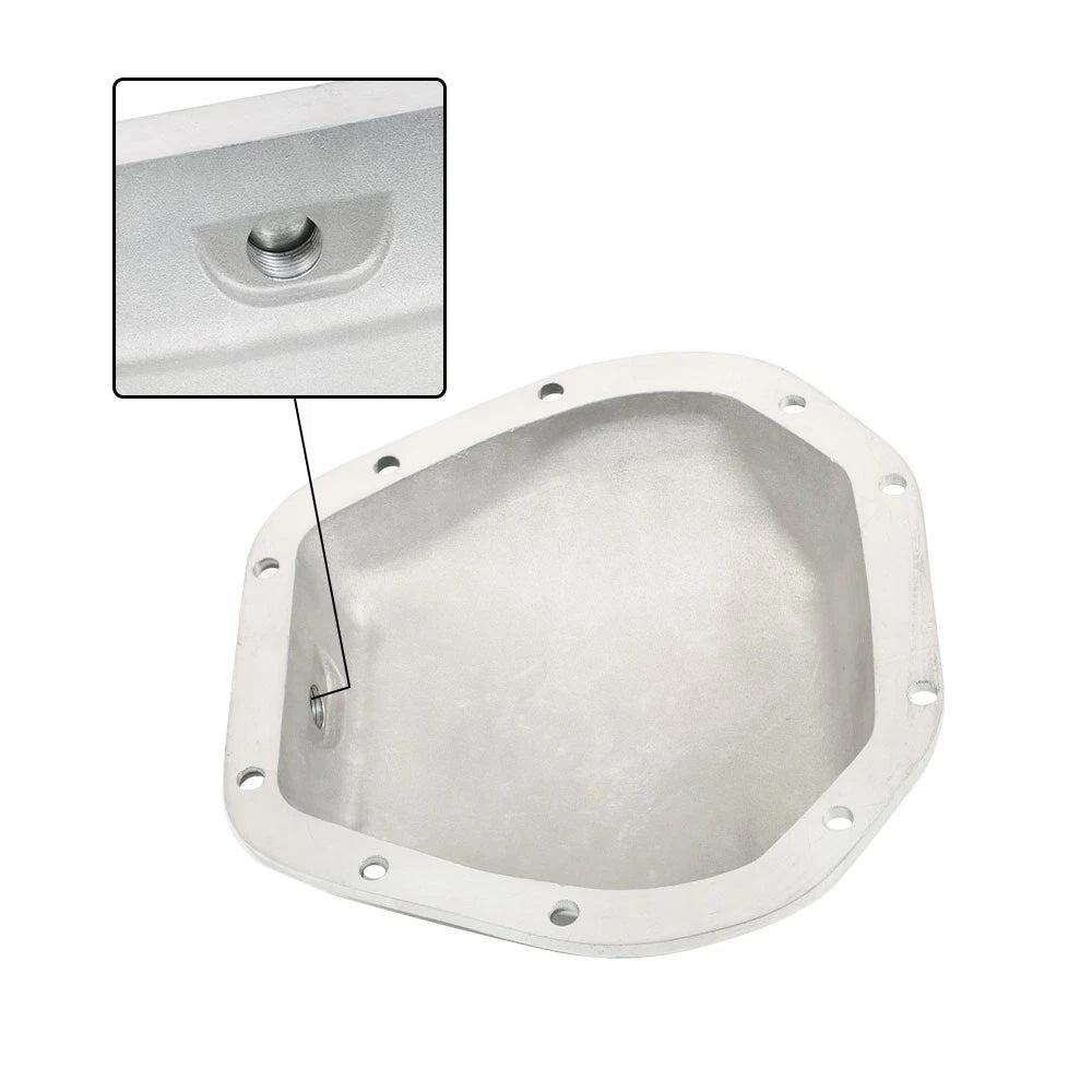 Finned Polished Differential Cover for GM Ford Dodge (10 Bolt)