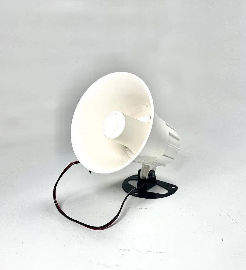 Siren SPECO SA-5P for 6-12 VDC Vehicles (115dB, 5in, White)