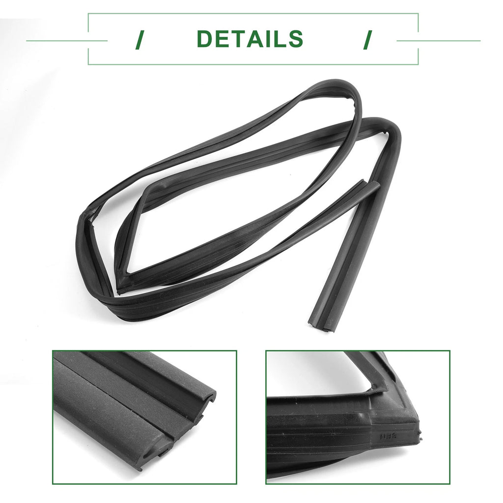 1Pc Front Right Door Window Run Channel Seal Strip for Honda Fit (2007–2020)