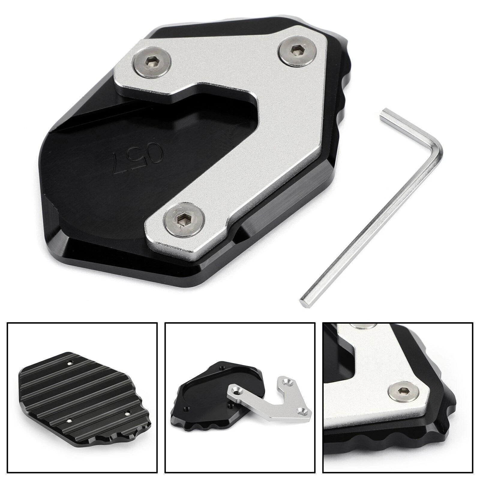 CNC Side Stand Extension for BMW F750GS (2018–2019) #3