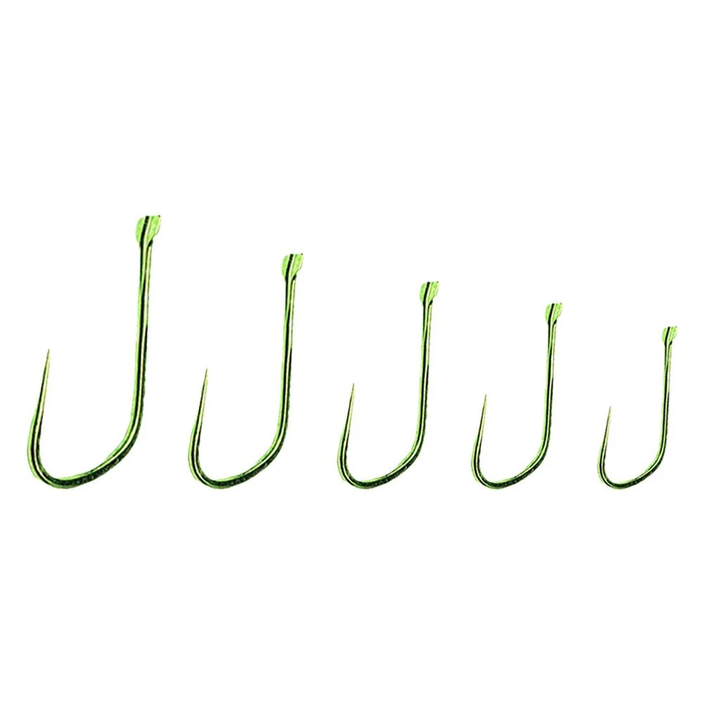 50pcs Carp Hook Trunking Barbless Fishing Hooks for Sea Field