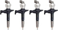 4X Common Rail Injector 8-98011604-3 095000-6980 for Isuzu D-MAX (2008–2023)