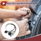 Rear Tail Light Bulb Socket Harness for Kia Spectra SX (2007–2009) No. 92415-2F220