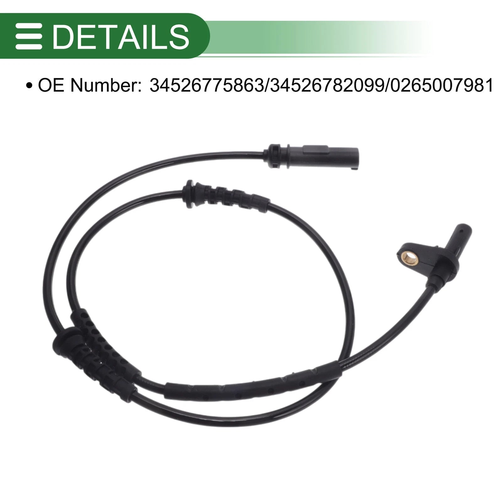 ABS Wheel Speed Sensor No. 34526775863 for BMW 5 Series (2009–2016)