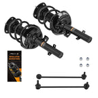 Set of 4 Front Struts & Sway Bar Link for Honda Accord (2013–2017) 272971 272970