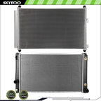 Radiator & A/C Condenser for Toyota RAV4 2.4L (2006–2008) 2892, 3575