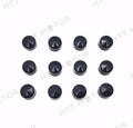 12 Piece Black Cap Dress Kit for Harley Softail & Dyna (1999–2006)