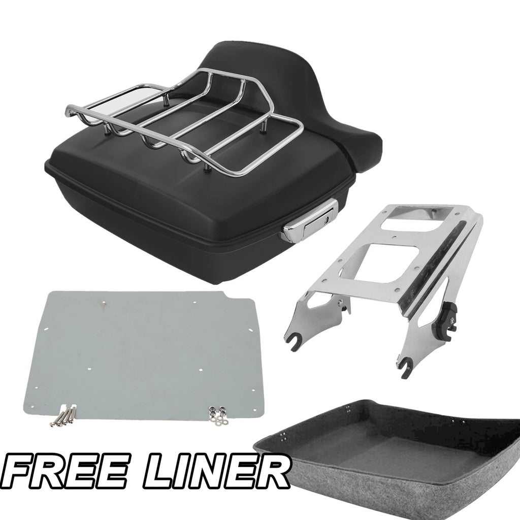 Trunk Pad Mount Rack Base Plate for Harley Street Road Glide (2009–2013)