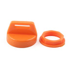 Ignition Key Cover w/Nut Orange ABS for Polaris RZR XP 800-1000, Ranger, Sportsman