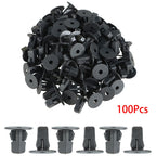 100 Pcs Fastener Clips for Toyota (8x8.2mm)