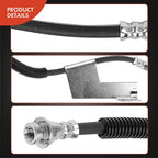 Front Left Brake Hydraulic Hose for Chevy Express 2500 3500 (1996-2002)